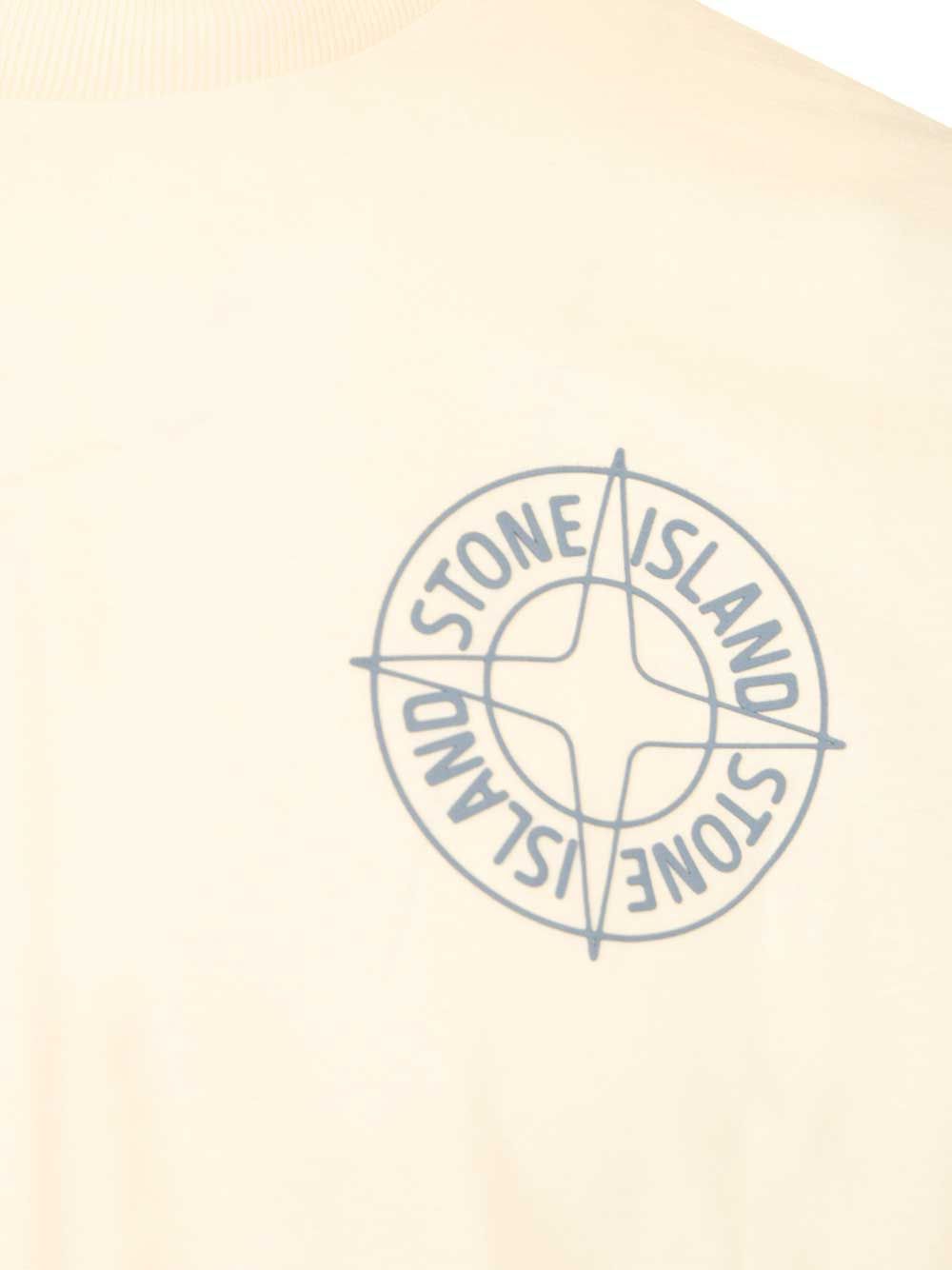 Stone Island Stone T-Shirt - White | 0ad1c57094ed9f2e2904d49a3f02abc51dd61627