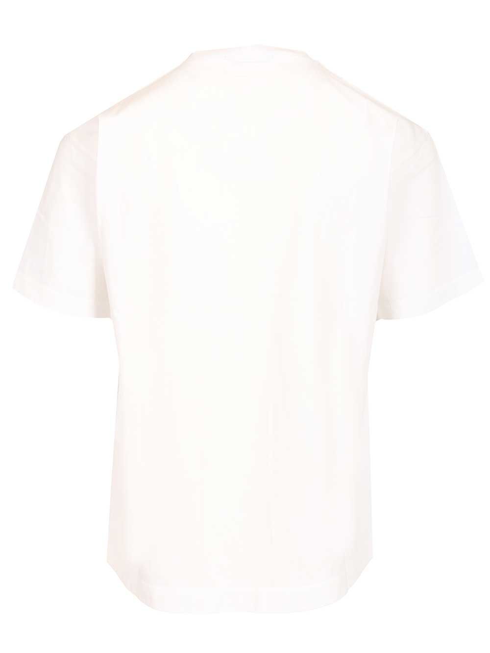 Stone Island Ss  60/2 Cotton Jersey, Garment Dyed T-Shirt - White | 1c7e2417216115ec74e775c363c0a4df5ab30aa2