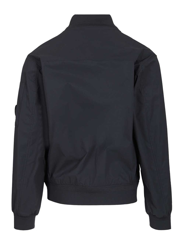 C.P. Company Bomber Jacket Made Of Pro-Tek Jackets - Blue | 659aba564dc2011b9ed6a4b8e1a2ee86cfdaebb1