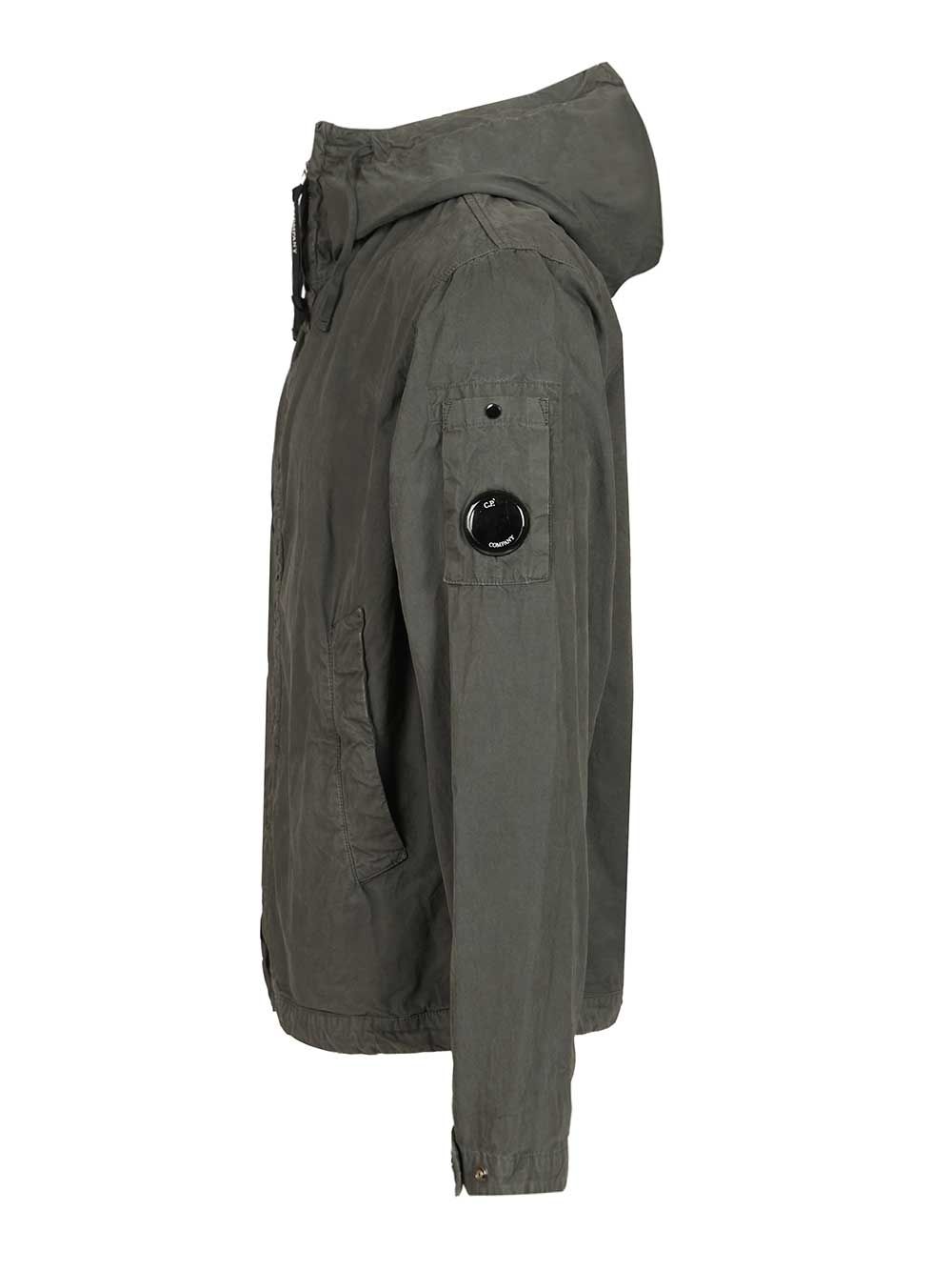 C.P. Company Micro-Reps Hooded Lens Jacket Jackets - Grey | ba663bff1fd354a4c0ecbf22b297ef623ec8a43a