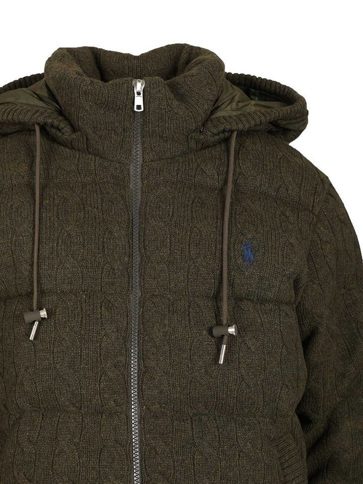 Polo Ralph Lauren Cashmere And Wool Down Jacket Coats - Green | ab9f581b5c70b0718a1a118658a9f976f583dd0c