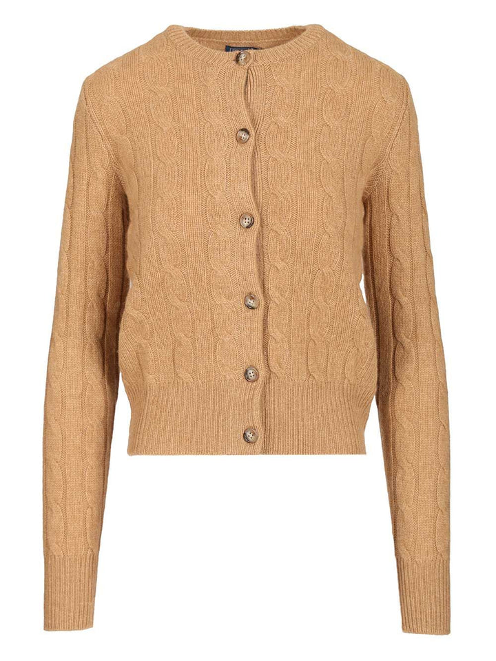 Polo Ralph Lauren Cashmere Cable Knit Cardigan Knitwear - Beige | 48149180b51281db11632aa4852d000f306dfa08