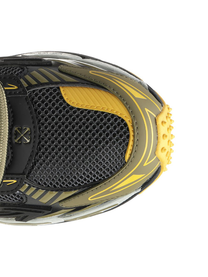 Off-White Ow Be Right Back Mesh Black - Ocher Yell Sneakers - Black | e76aee945148799b871ab83b27b692a0213cd20f