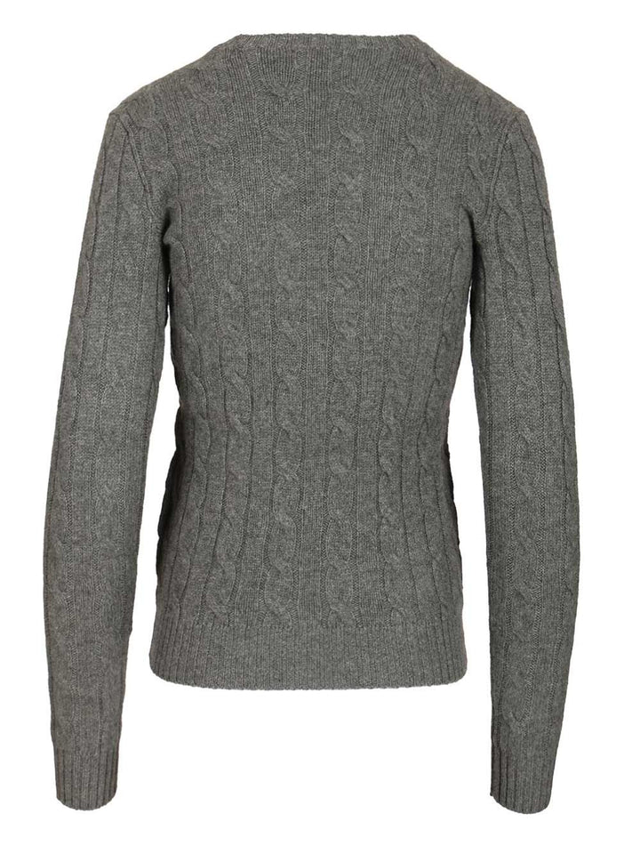Polo Ralph Lauren Cashmere Cable Knit Sweater Knitwear - Grey | bb3ee7e77621554690de66d62d3ed771f140f685