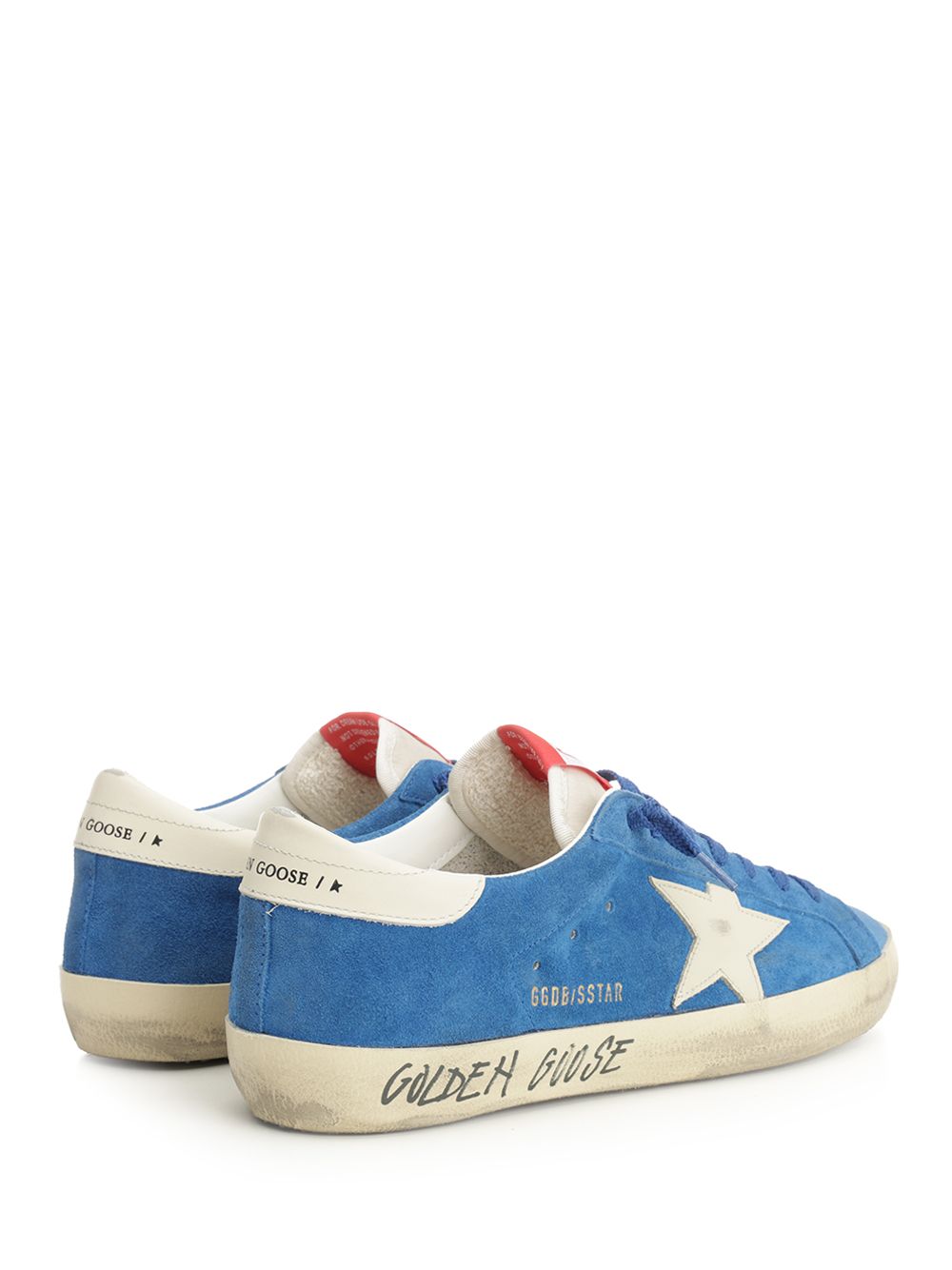 Golden Goose Deluxe Brand Super-Star Sneakers - Blue | 2cabc53d26406c8ab4491a71f232b954df543882