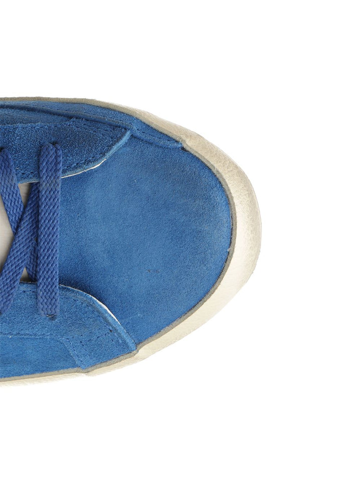 Golden Goose Deluxe Brand Super-Star Sneakers - Blue | 82a2440c0eda38e00a4c35a6584f4f8c06465786