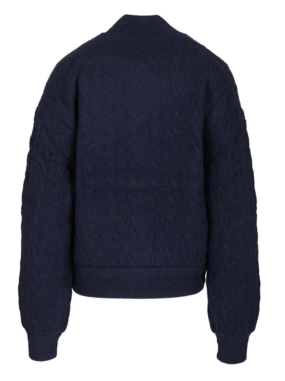 Polo Ralph Lauren Wool And Cashmere Cardigan Knitwear - Blue | 3f52eb441259c03aa92a6b2624cf137bbe6df7ac