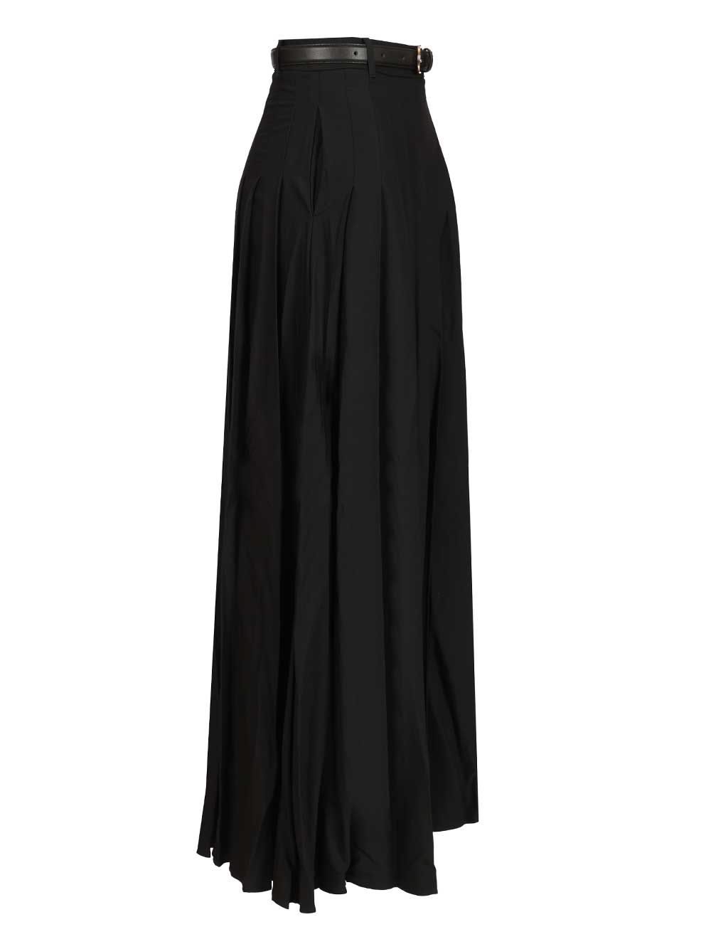 Self-Portrait Pleated Maxi Skirt Skirts - Black | a2f91c0bcd02dcf7898d899d2bd96fe4fecdbdaf