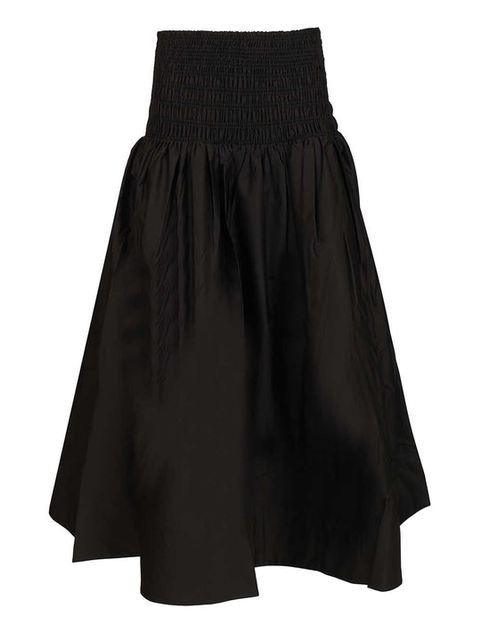 Midi Skirt Skirts Black