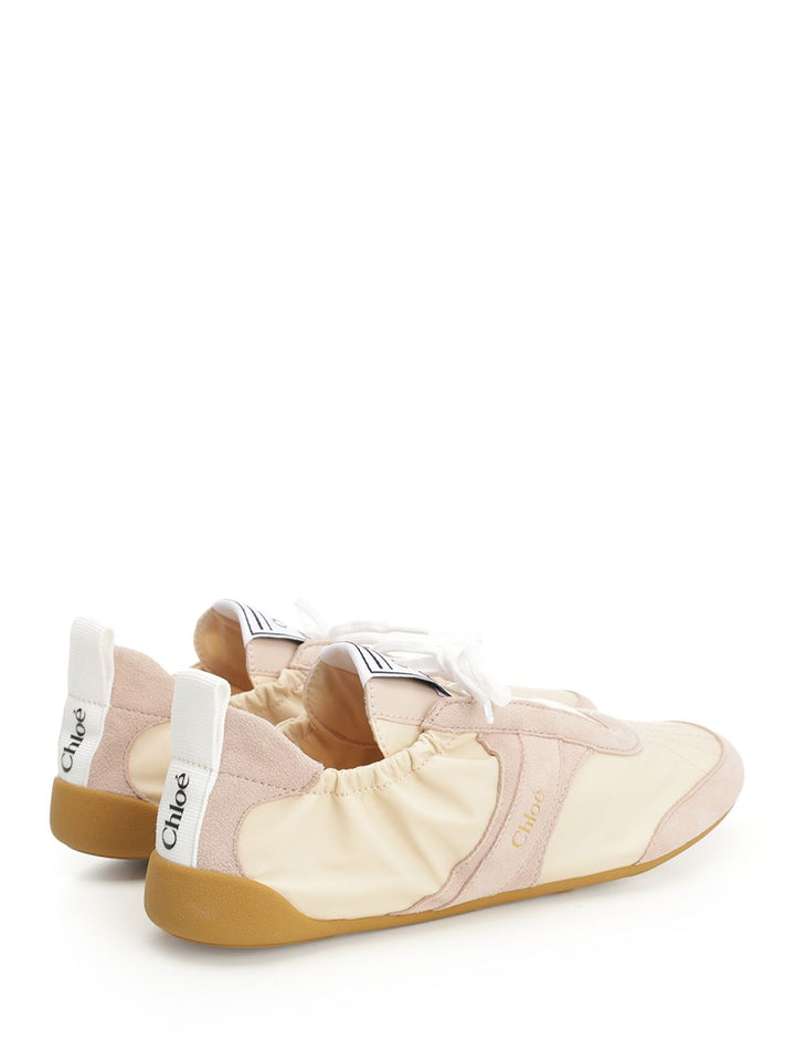 Chloe' 15r - Chloé Kick Sneakers - Beige | 083ab668f4aceb4d06f977a9cc35595f9462e01f