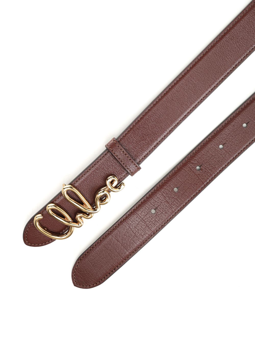 Chloe' Chloé Iconic Leather Belt Jewelry - Brown | 4f2f23e90a8df68ab808fb8f88b08922f649fb02