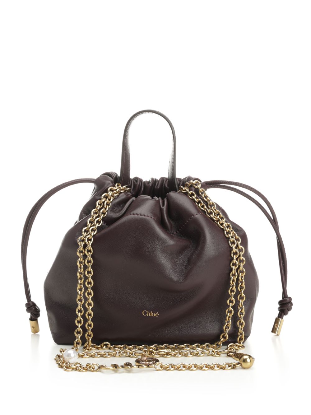 Chloe' Chloé Icons Handbags - Bordeaux | f9688da2cc85cd8ed6e3c7cfccaab84fdc01ede0