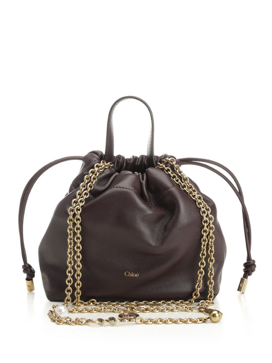 Chloé Icons Handbags Bordeaux