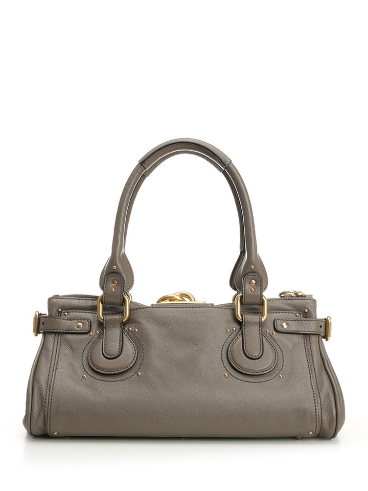 Chloe' Paddington Handbags - Grey | 39387567950f26b78b8149aadaaaa09a29a3cfc5