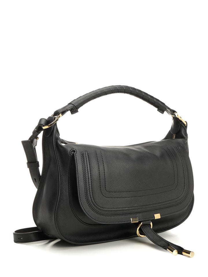 Chloe' Marcie Handbags - Black | 5a0ed06182e5556de5120198737f4e0605fb5a63