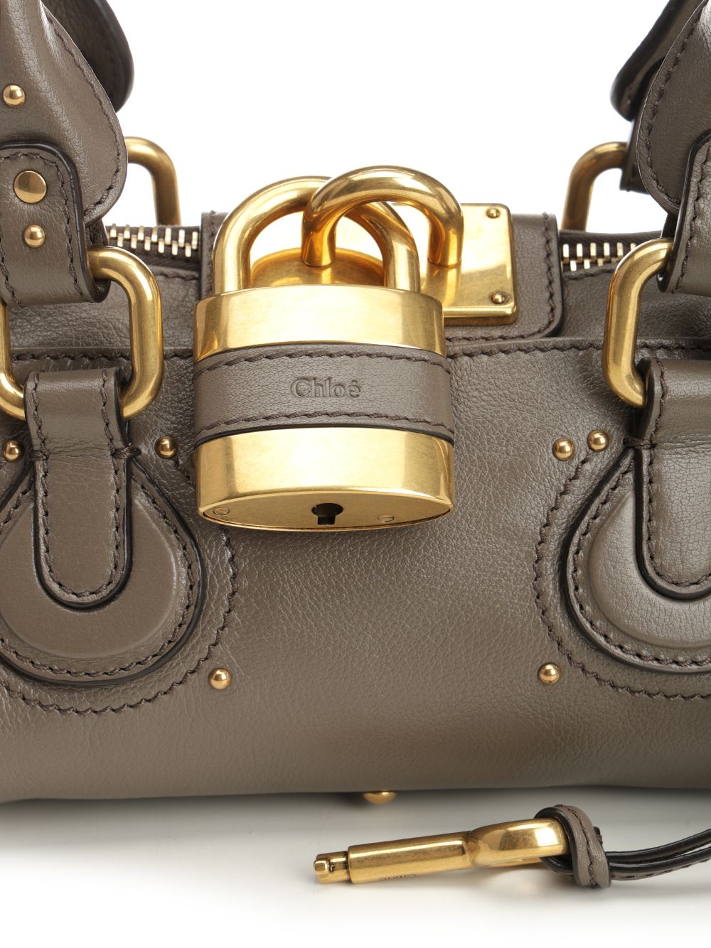 Chloe' Paddington Handbags - Grey | 2bd4e175cf94056b1729035fc3de62404c9c2504