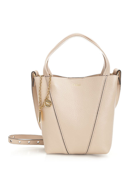 Chloé Spin Shoulder Bags Rose