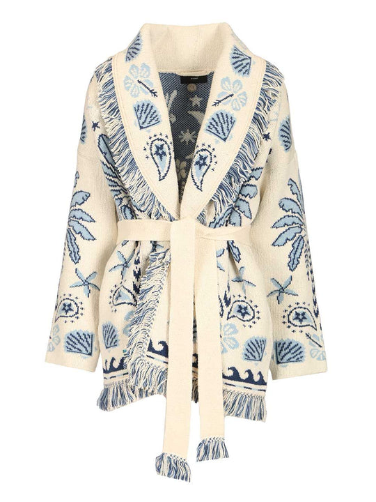 Echoes Of The Island Knitwear White