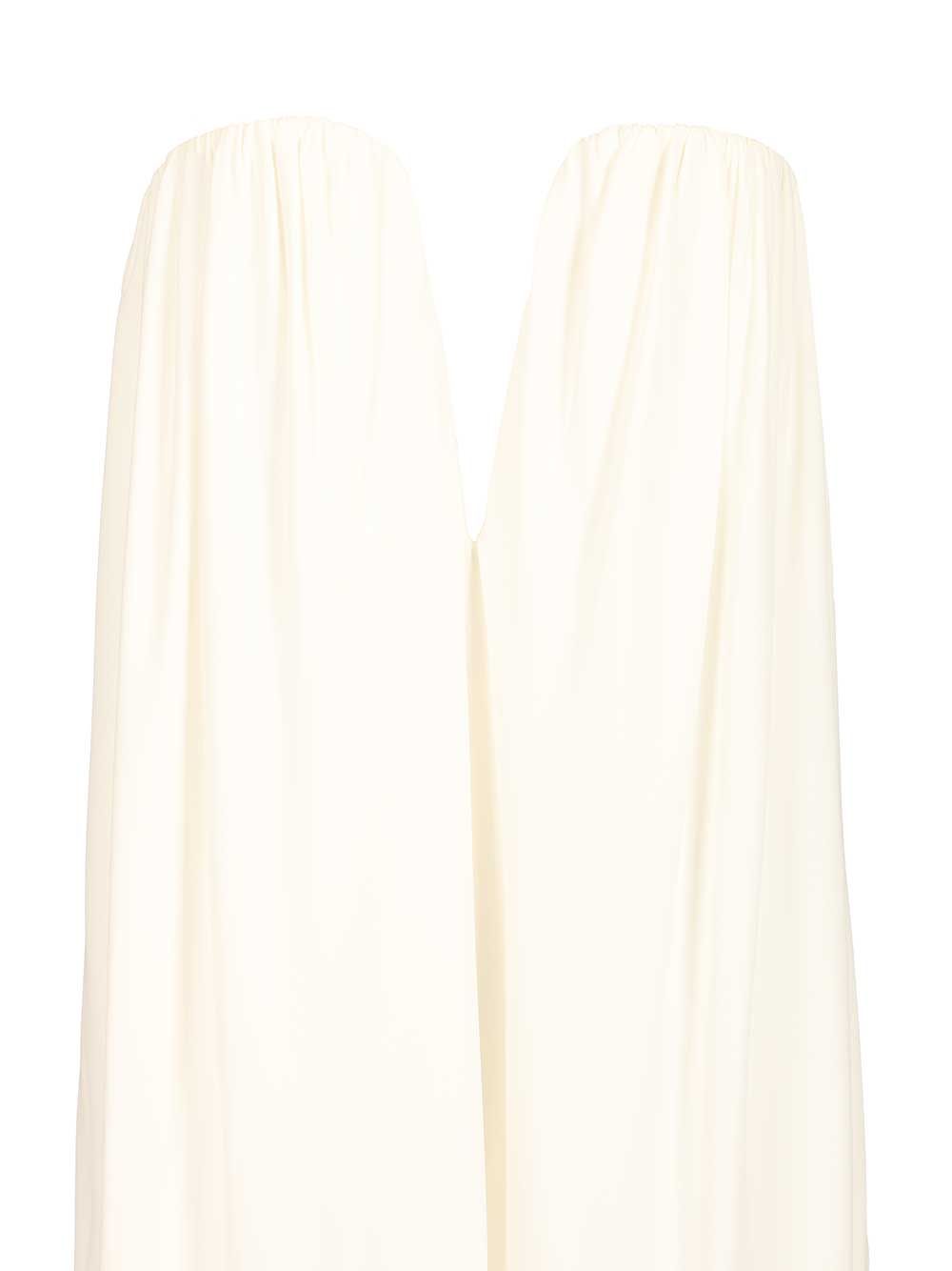 Stella Mccartney Pleated Dress Dresses - White | 5265dc241d50195480a30f1644427fee4f2b5f54