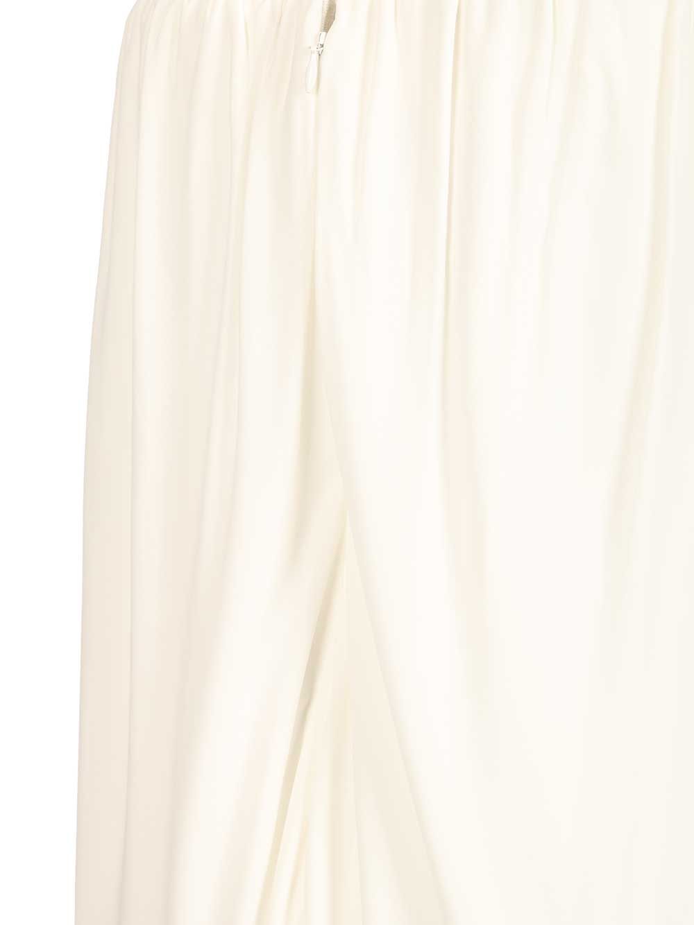 Stella Mccartney Pleated Dress Dresses - White | 3d2218fddca474e0fa41a86c5d0453f2f75ebe88