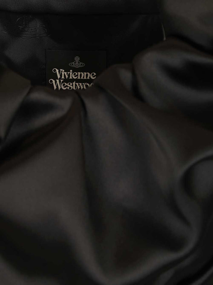 Vivienne Westwood Ginnie Amber Satin Dress Dresses - Black | 4121cc53f423fdf2d4a3ad9fa6ff3c2bc4019eca