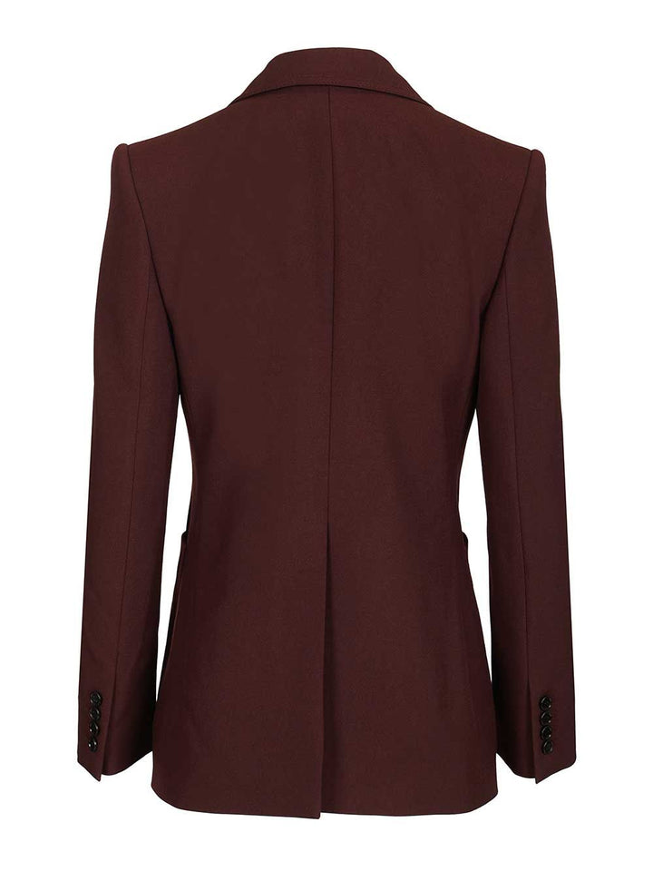 Chloe' Suits Sigle Breasted Blazer Jackets - Bordeaux | c2fdcec70b98e577d45bb9e3d1ec34ca45dfd0f1