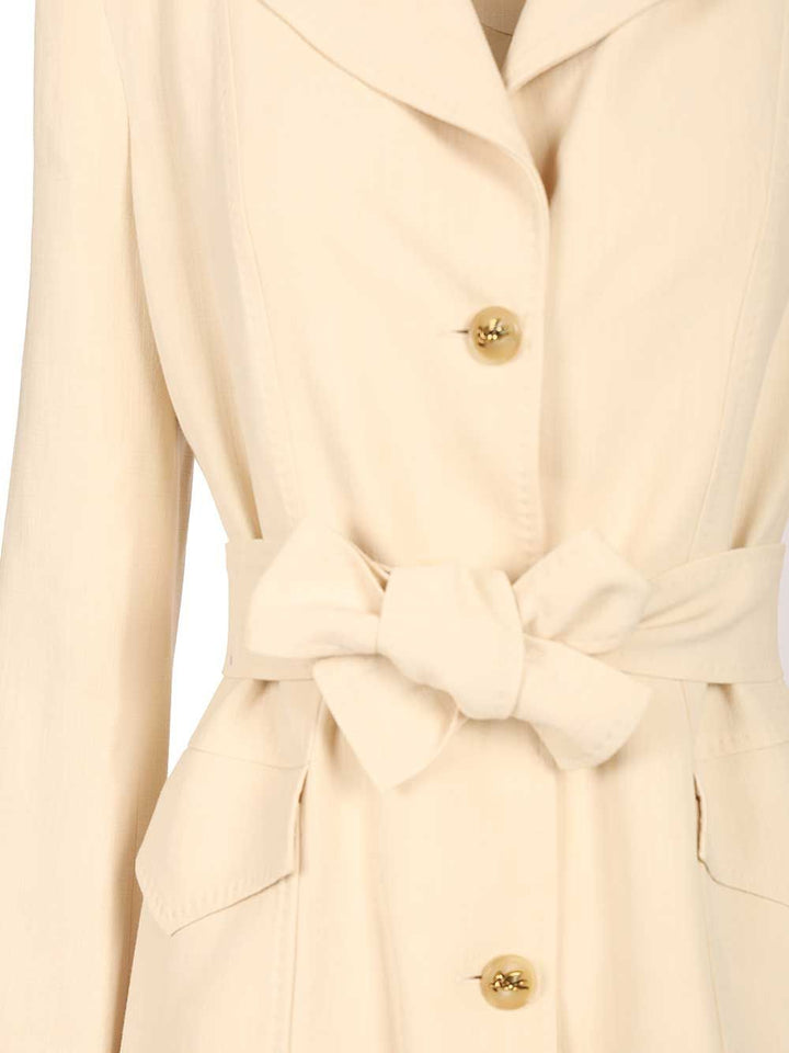 Etro Safari Blazer Jackets - White | 640f227aa70a358d2bb2abf0c7bc51d60851ecc3