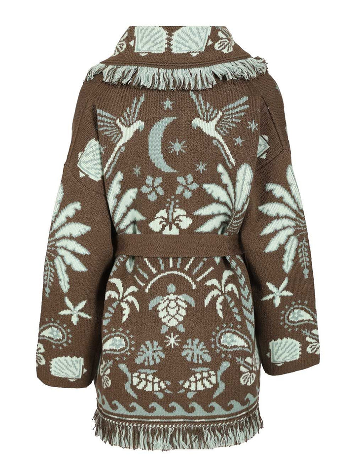 Alanui Echoes Of The Island Knitwear - Brown | ff876a4eb9d602be5c7580a8afe7850dbe9d0c1b