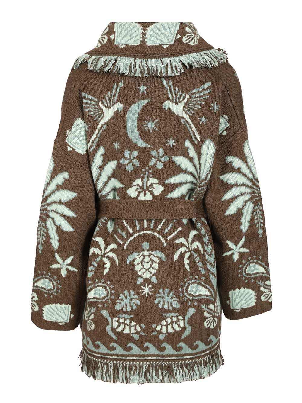 Alanui Echoes Of The Island Knitwear - Brown | ff876a4eb9d602be5c7580a8afe7850dbe9d0c1b