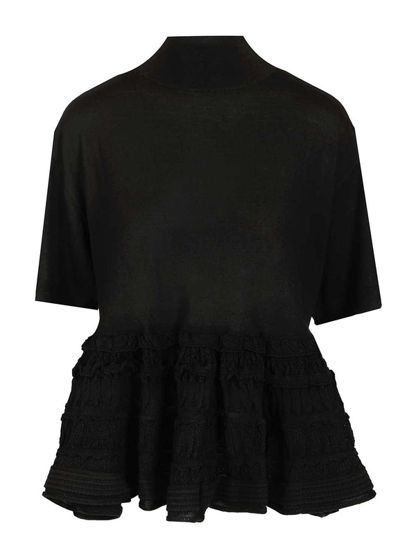 Cryoline Wool Top Knitwear Black