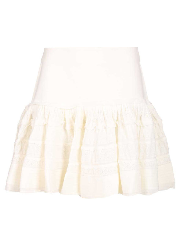 Crinoline Skirts White