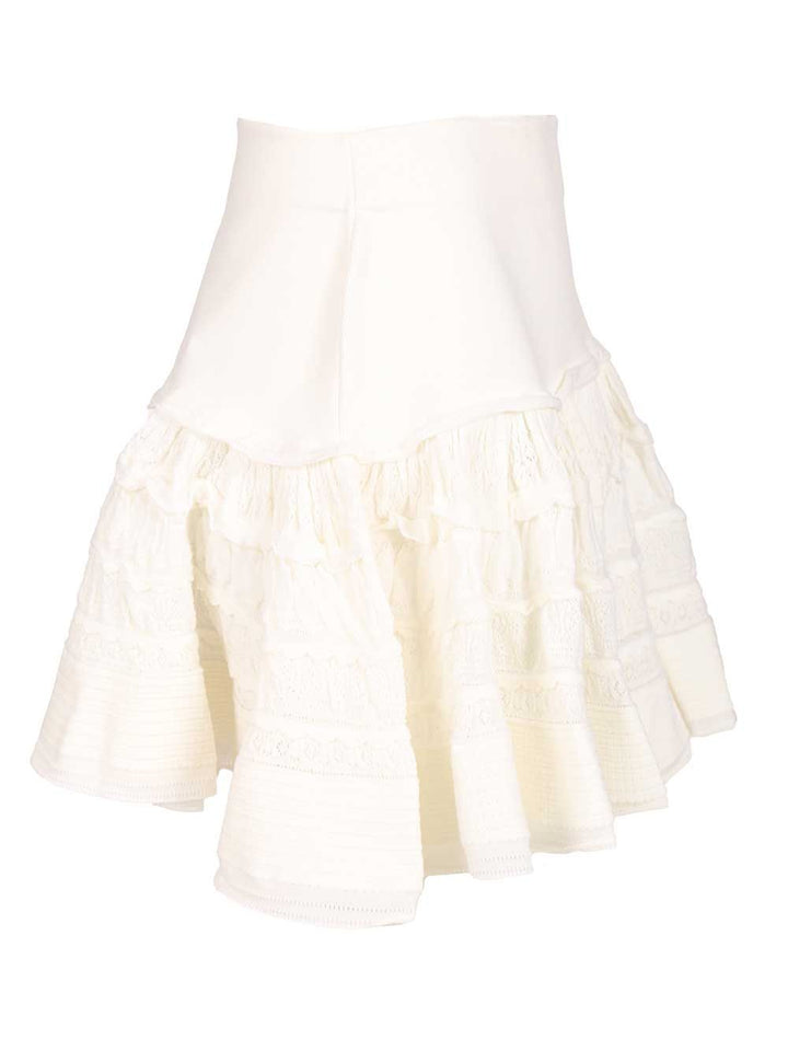 AlaÏA Crinoline Skirts - White | fe63cb600638f8d9724c80378f718f0f73c84967