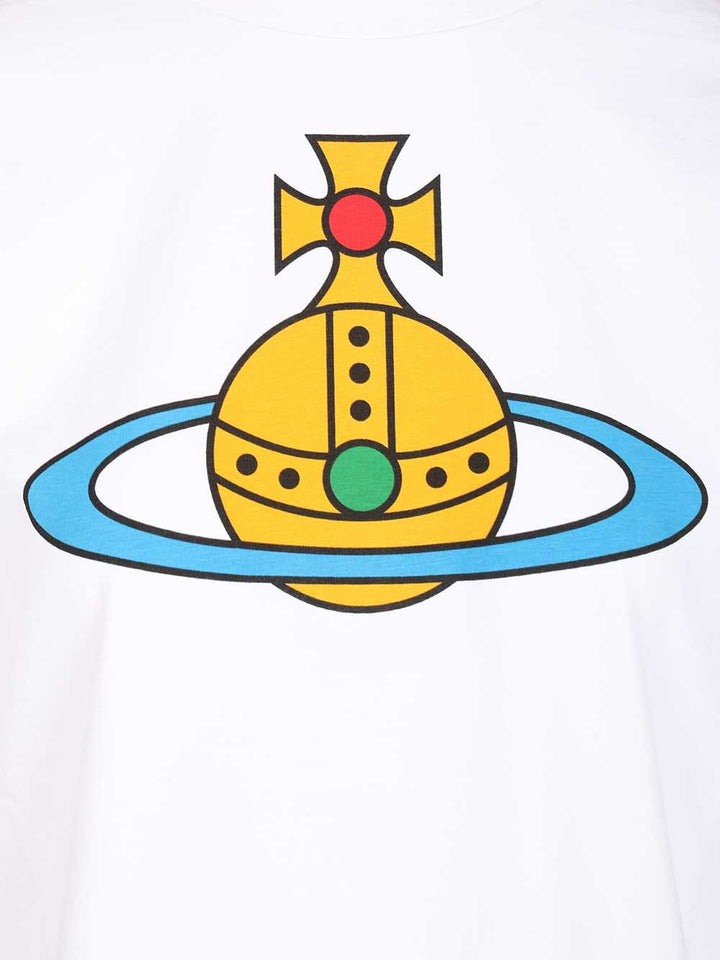Vivienne Westwood Oversized Orb T-Shirt - White | 2afadec113544cfdd31ab3984d1500663a1f987e