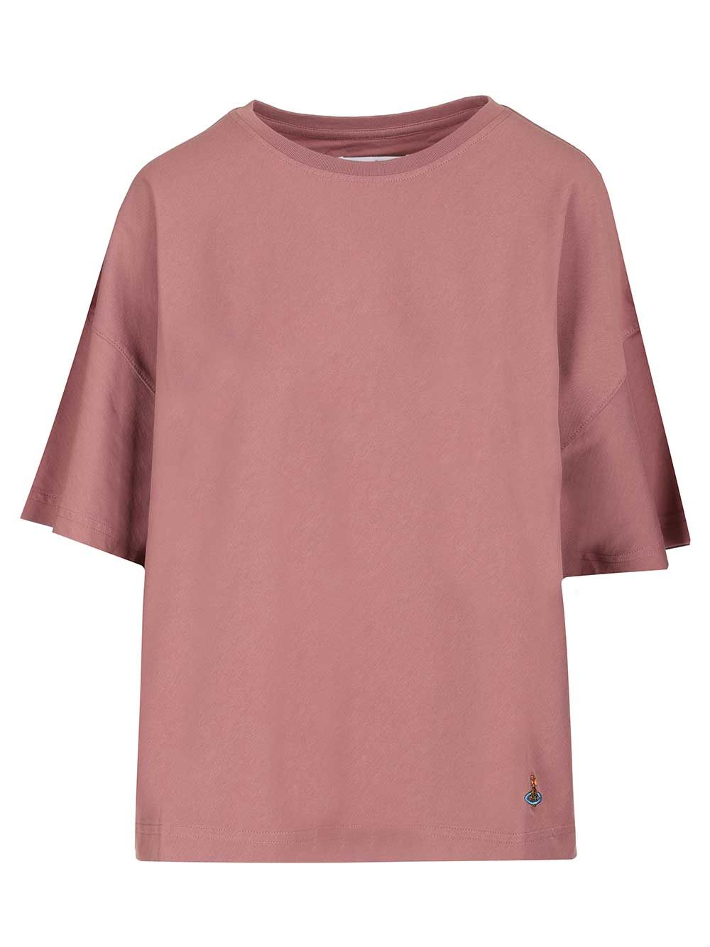 Vivienne Westwood Box T-Shirt - Rose | 2751bf5c81c855d6d65a389bc54e3c312e2cf41d