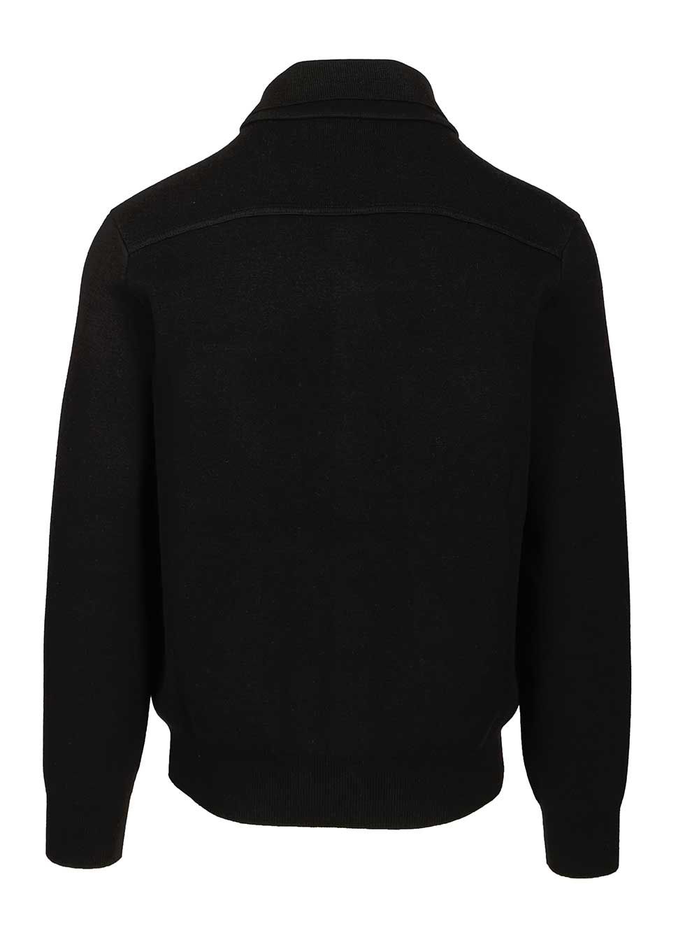 Tom Ford Wool And Cashmere Overshirt Knitwear - Black | cc5b1b91a5c6737ce7767e6d3259ffdf96160641