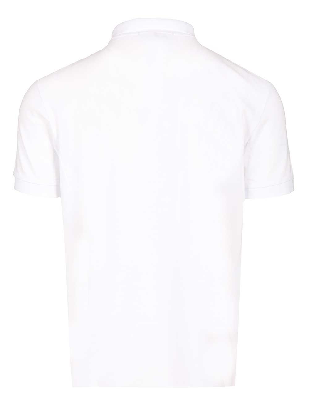 Stone Island Ss Polo 95% Organic Cotton / 5% Elastane Piqué Polo shirt - White | ae77028236265b9cf742882b099434f53f7fdec8