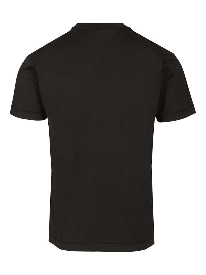 Stone Island Cotton Jersey T-Shirt - Black | 02648ea336dbc9f3c5e13166f32f3a75c42895a1