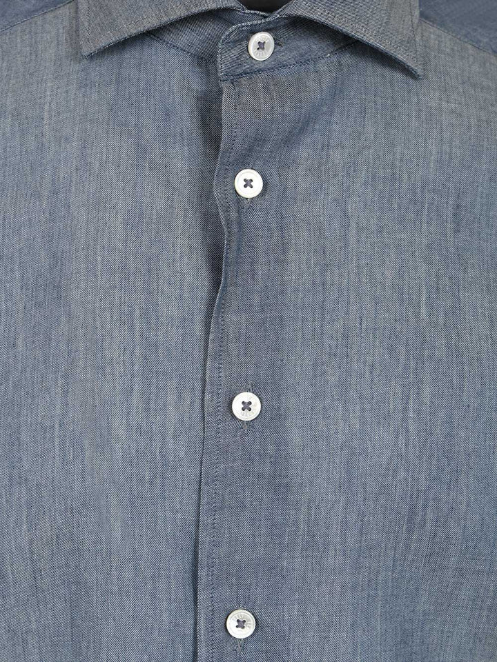 Fedeli Long-Sleeved Shirt Shirts - Light blue | 8d12725fdcf80a7656bb022605c0cdfdf921fcc9