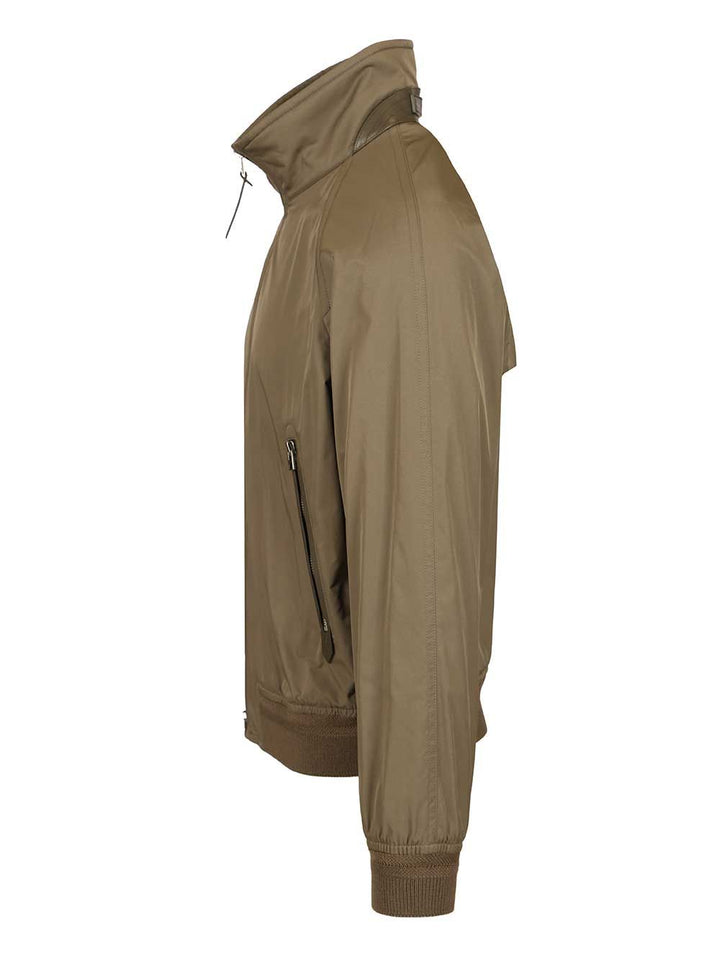 Tom Ford Jacket With Cashmere Lining Jackets - Green | af909d42770a929460775d86446985b88c99c728
