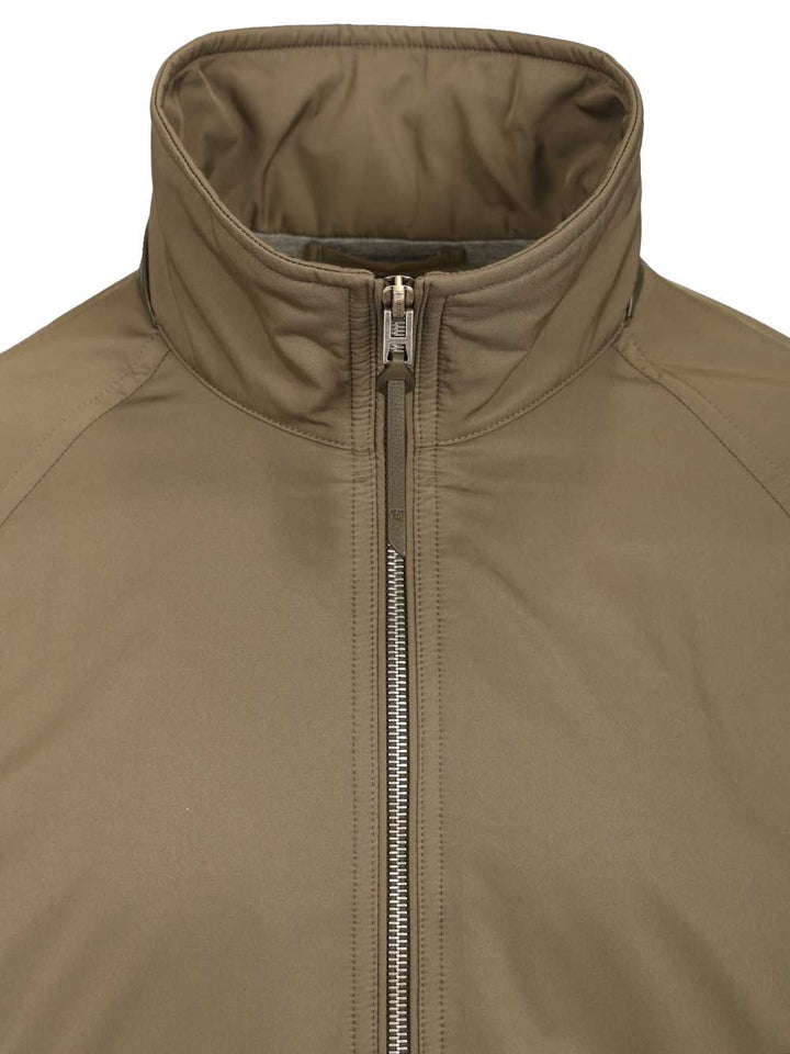 Tom Ford Jacket With Cashmere Lining Jackets - Green | 422c7a968857f077e26075e181b9297be2662b3c