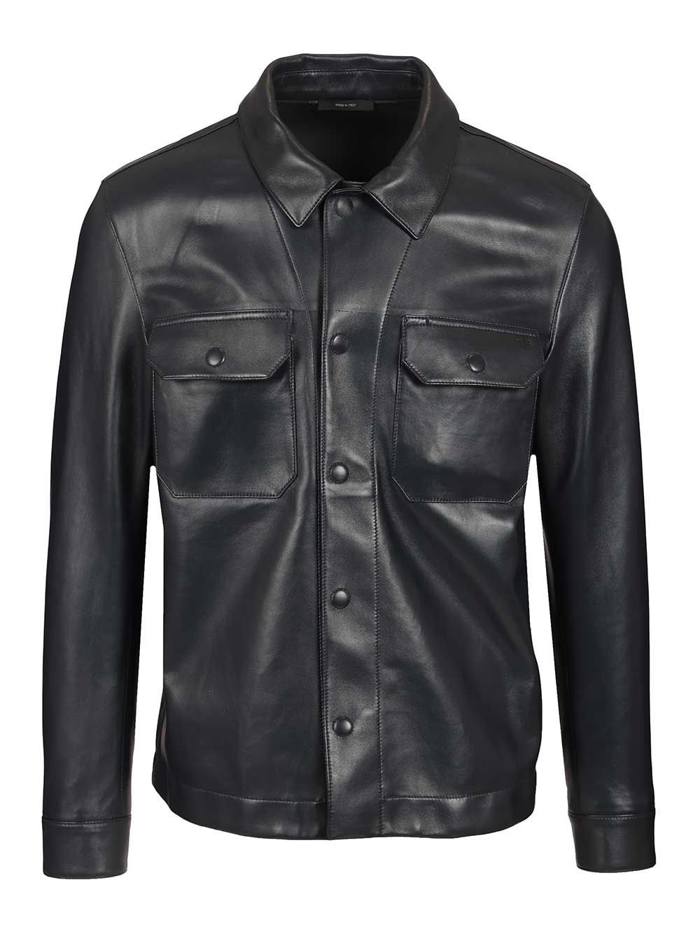 Tom Ford Leather Jacket Jackets - Blue | a8422b429779462e90b17f16bd4739fc1aab5ff9
