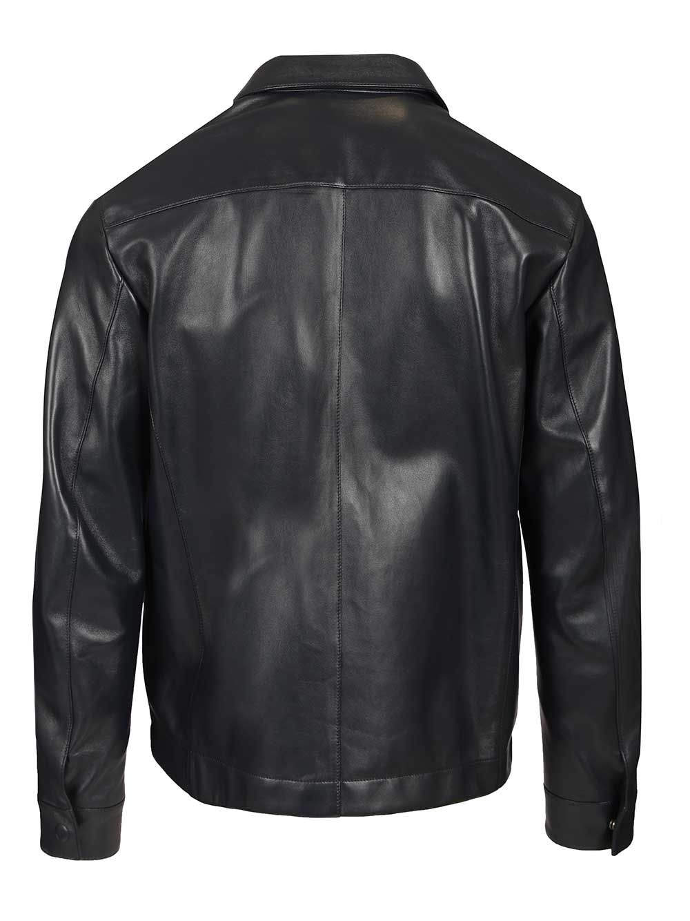 Tom Ford Leather Jacket Jackets - Blue | 449a3f8acb7bc03c8984f11e6d23e7dbe3691020