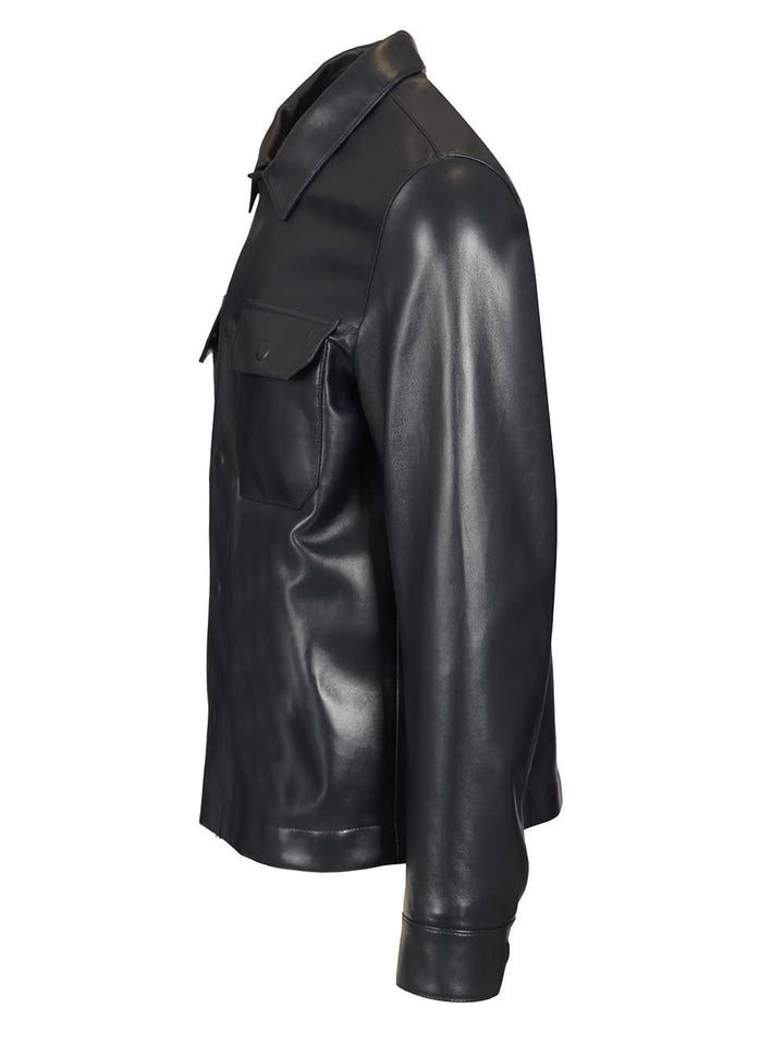 Tom Ford Leather Jacket Jackets - Blue | 2085d04e677af4608ec09a0711ce6c8de0ad94c1