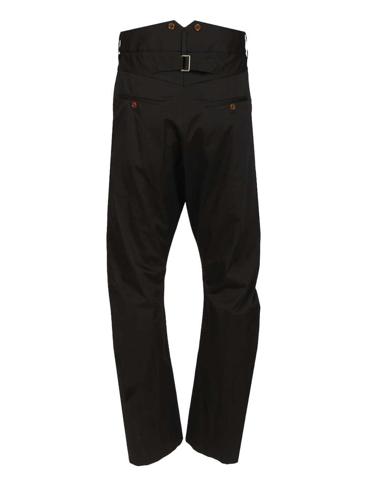 Vivienne Westwood Buckle Trousers - Black | 431ec9876af79d55b23495aae0a301d52eb59116