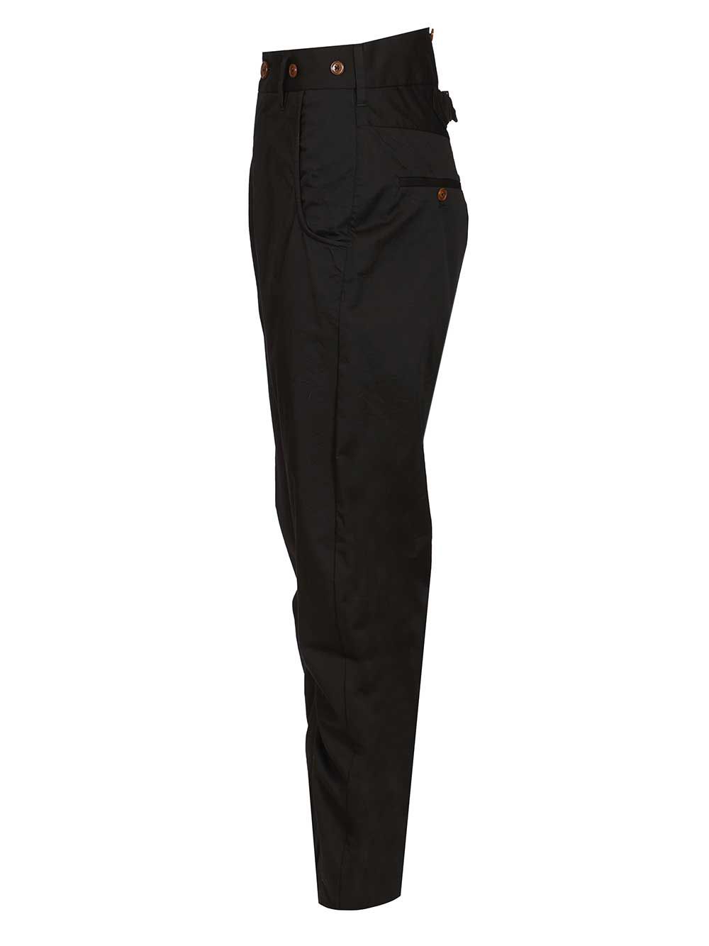 Vivienne Westwood Buckle Trousers - Black | 7cbe04111c20e7a551a73de9d6f1cb46bfb90ef8