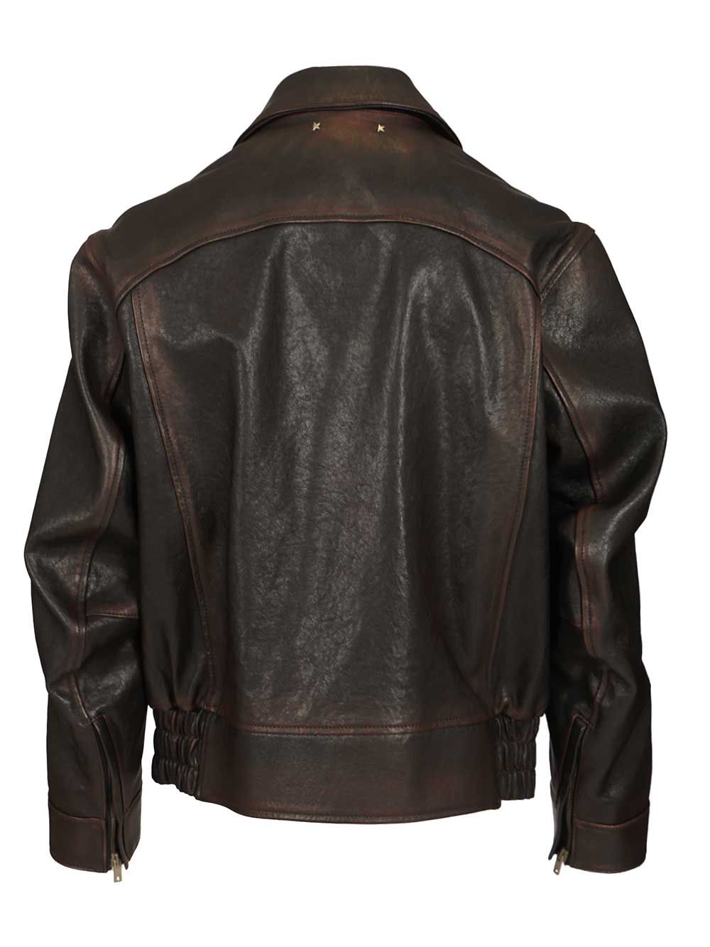 Golden Goose Deluxe Brand Nappa Bomber Jacket Jackets - Bordeaux | aaa2a5c7964dcbc693738ea0265257d219cadbf1