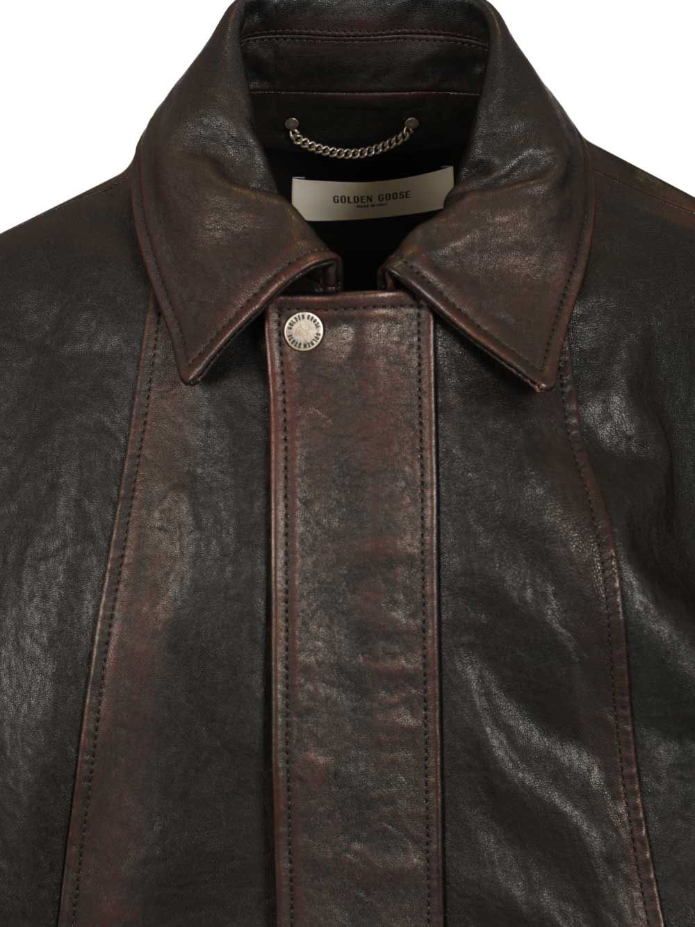 Golden Goose Deluxe Brand Nappa Bomber Jacket Jackets - Bordeaux | 0d0e97f3f43d973b44ae740639162dab6d72a6ae