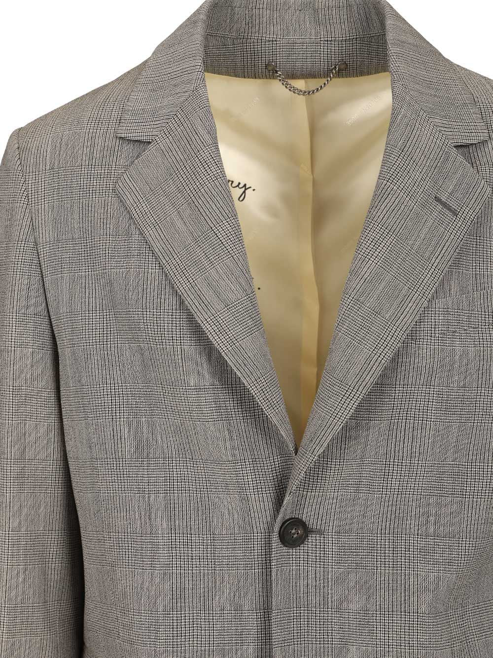 Golden Goose Deluxe Brand Journey M's Deconstructed Jacket Nikolai Prince Of Whales Jackets - Grey | 40de60a1f1e0066f254af53c9c122f232a4e34fd