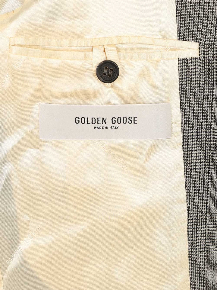 Golden Goose Deluxe Brand Journey M's Deconstructed Jacket Nikolai Prince Of Whales Jackets - Grey | 103a077c00bb9b3c023233ac78c305d279960ed2