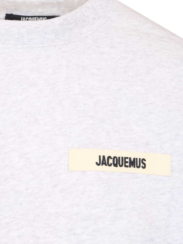 Jacquemus Cotton T-Shirt - Grey | 3f70dc02ec9875d70e84df978c61d6f54a011d07